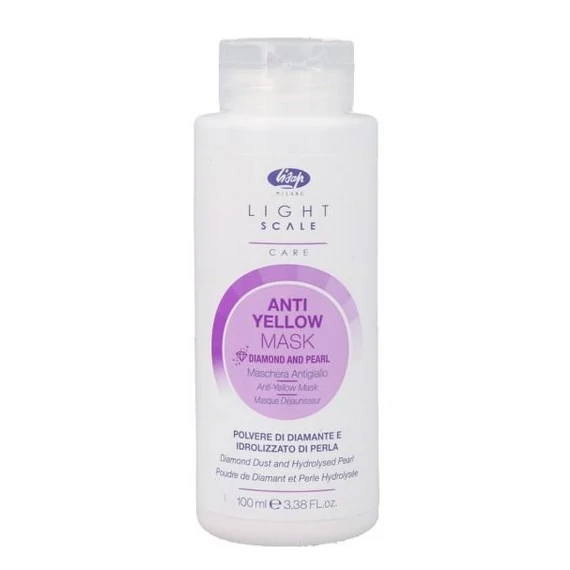 Lisap Light Scale Care Anti-Yellow hamvasító hajpakolás, 100 ml