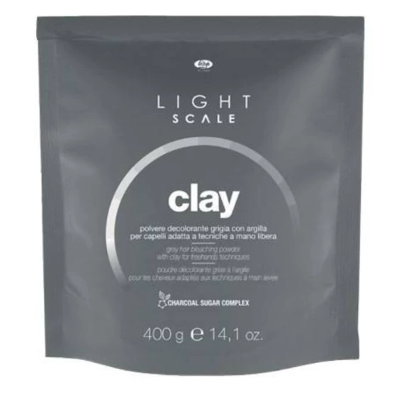 Lisap Light Scale Clay szőkítőpor, 400 g