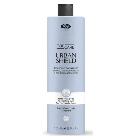 Lisap Top Care Urban Shield sampon minden hajtípusra, 1000 ml