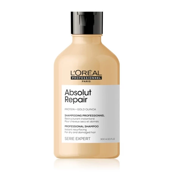 Loreal Serie Expert Absolut Repair Gold Quinoa Protein sampon, 300 ml