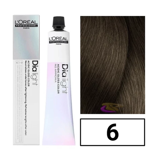 Loreal Dialight hajszínező 6