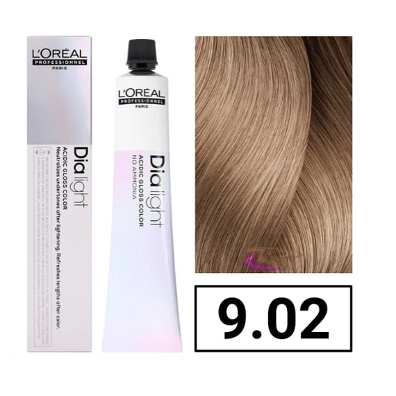 Loreal Dialight hajszínező 9.02