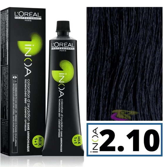 Loreal INOA ammóniamentes hajfesték 2.10