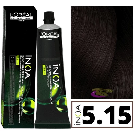 Loreal INOA ammóniamentes hajfesték 5.15