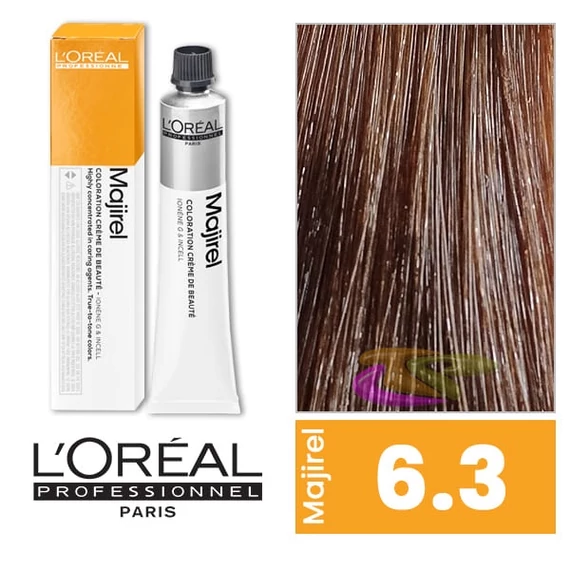 Loreal Majirel hajfesték 6.3