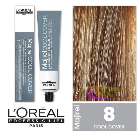 Loreal Majirel hajfesték 8 Cool Cover