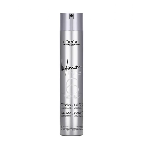 Loreal Professionel Infinium Pure hajlakk extra erős tartással, 300 ml