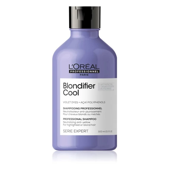 Loreal Serie Expert Blondifier Gloss élénkítő sampon szőke hajra, 300 ml