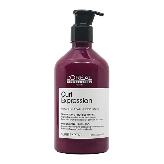 Loreal Serie Expert Curl Expression Moisturizing hidratáló sampon göndör hajra, 500 ml