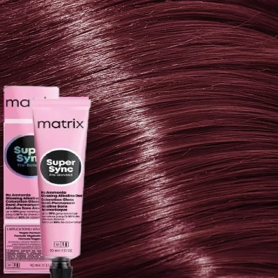 Matrix Super Sync Pre-Bonded ammóniamentes hajszínező 4RV+