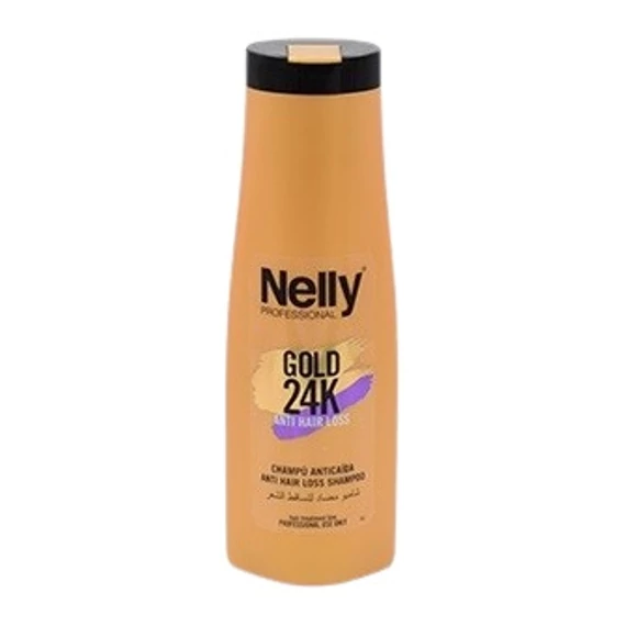 Nelly 24K hajhullás elleni sampon, 400 ml