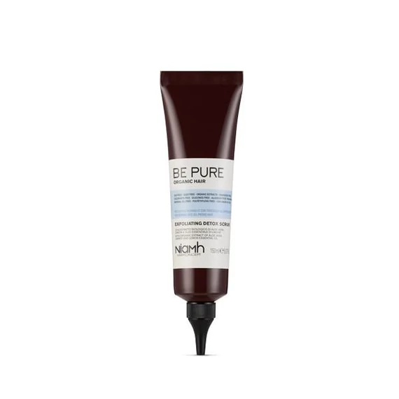 Niamh Be Pure Detox fejbőr radír zsíros fejbőrre, 150 ml