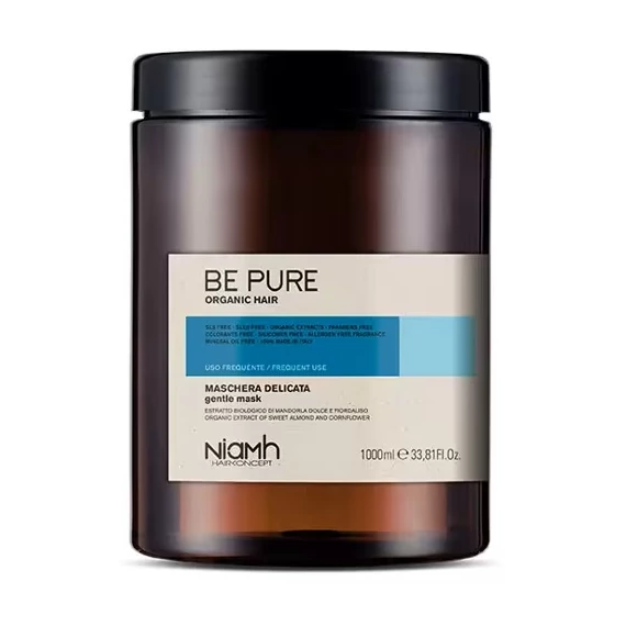Niamh Be Pure Gentle hajpakolás mindennapi használatra, 1000 ml