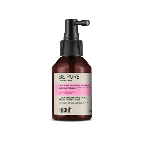 Niamh Be Pure Hair Fall Prevention hajhullás elleni aktiváló oldat, 150 ml