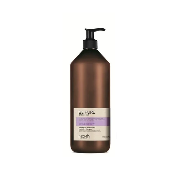 Niamh Be Pure Protective sampon festett és szőkített hajra, 1000 ml