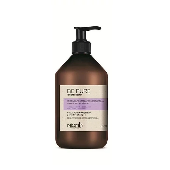 Niamh Be Pure Protective sampon festett és szőkített hajra, 500 ml