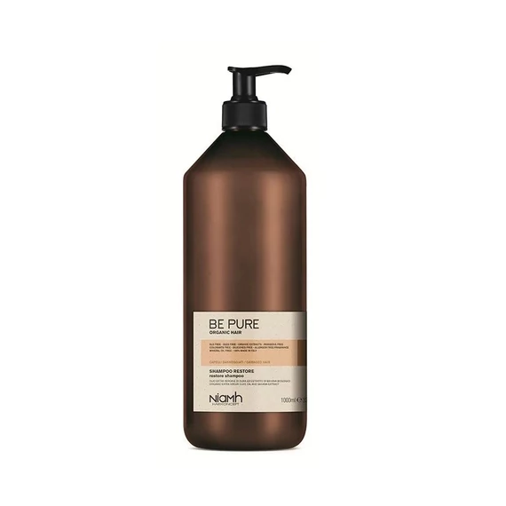 Niamh Be Pure Restore regeneráló sampon károsodott hajra, 1000 ml