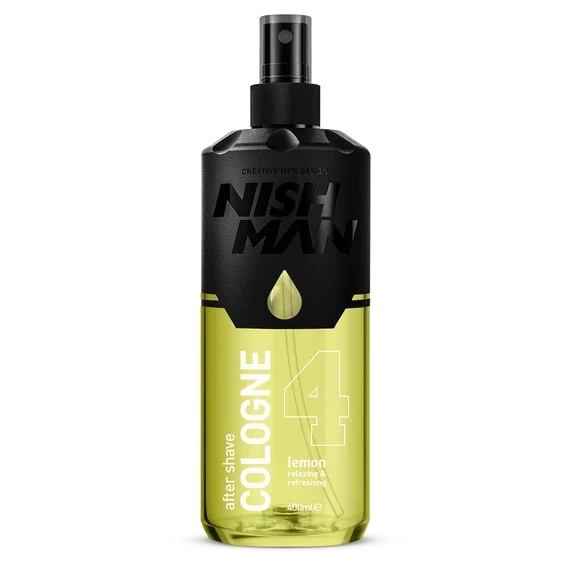 Nish Man After Shave Lotion Cologne 04 Lemon borotválkozás utáni folyadék, 400ml