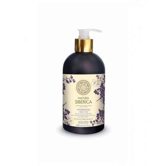 Natura Siberica hidratáló krémszappan, 500 ml