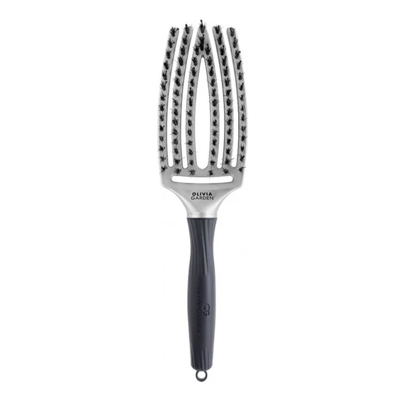 Olivia Garden Fingerbrush Combo Care Iconic Silver bontókefe, M