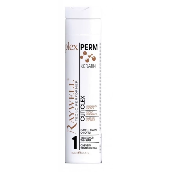 Raywell dauervíz keratinnal 1 - festett és vékonyszálú hajra, 250 ml