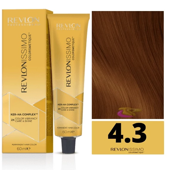 Revlon Revlonissimo Colorsmetique hajfesték 4.3