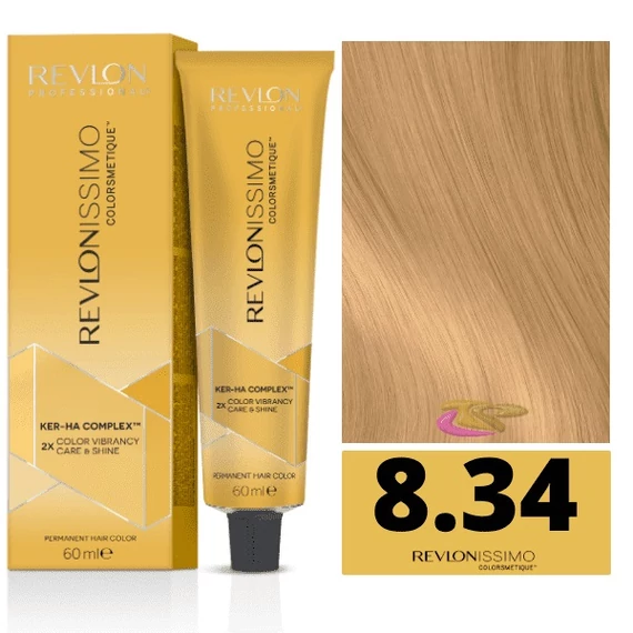 Revlon Revlonissimo Colorsmetique hajfesték 8.34