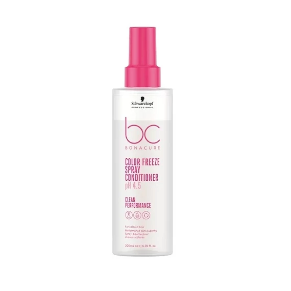 Schwarzkopf Bonacure Clean Performance Color Freeze színvédő spray balzsam, 200 ml