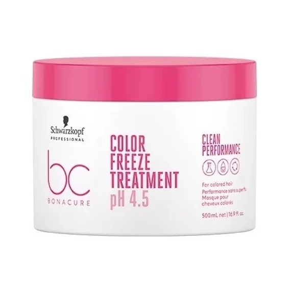 Schwarzkopf Bonacure Clean Performance Color Freeze színvédő pakolás, 500 ml