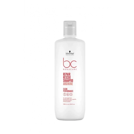 Schwarzkopf Bonacure Clean Performance Repair Rescue regeneráló sampon, 1 l