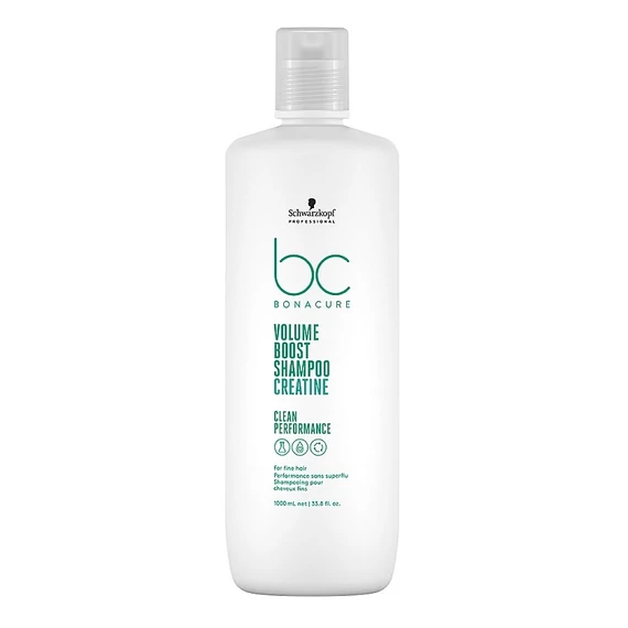 Schwarzkopf Bonacure Clean Performance Volume Boost volumennövelő sampon, 1 l