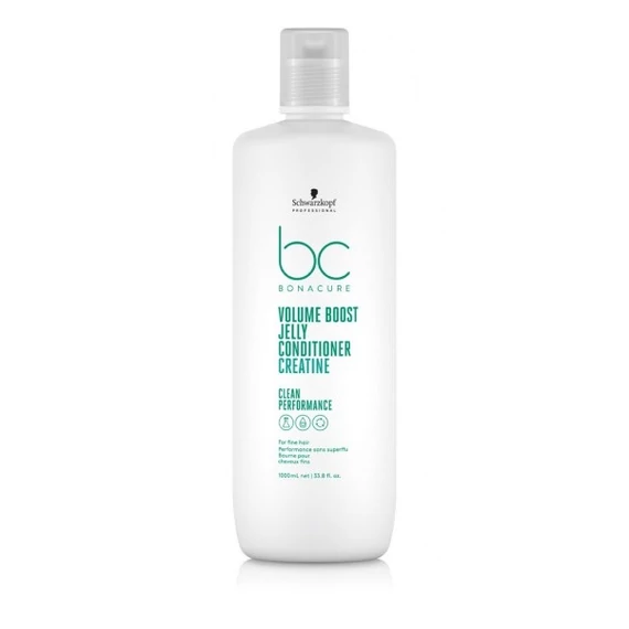 Schwarzkopf Bonacure Clean Performance Volume Boost Jelly volumennövelő balzsam, 1 l