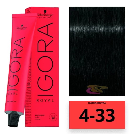 Schwarzkopf Igora Royal hajfesték 4-33