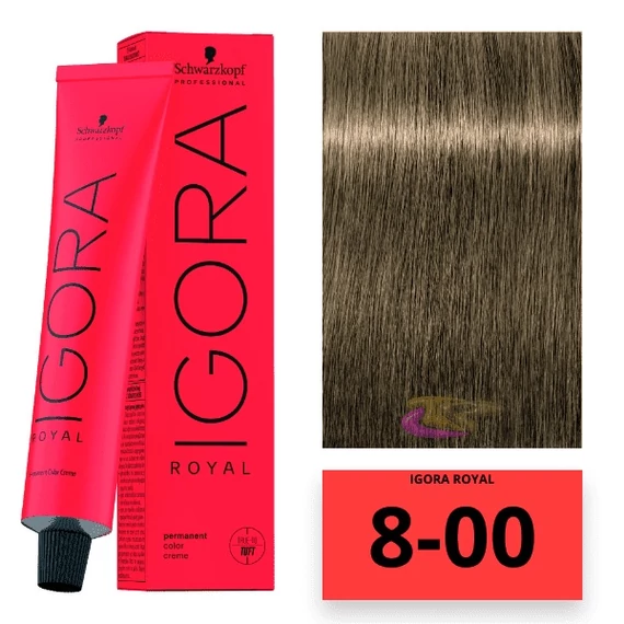 Schwarzkopf Igora Royal hajfesték 8-00