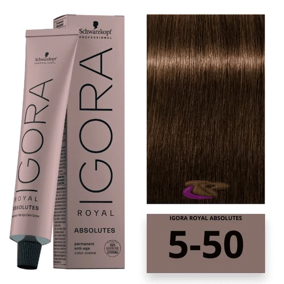 Schwarzkopf Igora Royal Absolutes hajfesték, 5-50