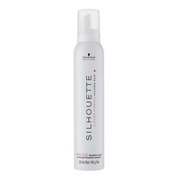 Schwarzkopf Professional Silhouette rugalmas tartást adó hajhab, 200 ml