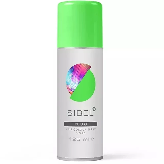 Sibel hajszínező spray fluo zöld, 125 ml