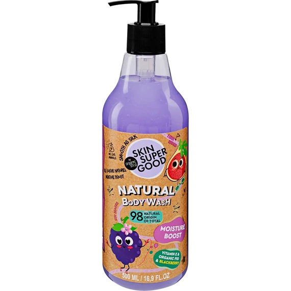 Skin Super Good Skin Super Good természetes Moisture Boost tusfürdő, 500 ml