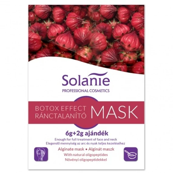 Solanie alginát botox effect botox hatású ránctalanító maszk, 8 g