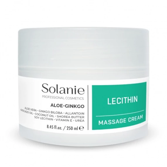 Solanie Aloe Gingko lecitines masszázskrém, 250 ml