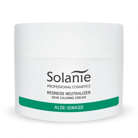 Solanie Aloe Ginkgo Antirosacea bőrnyugtató krém, 100 ml