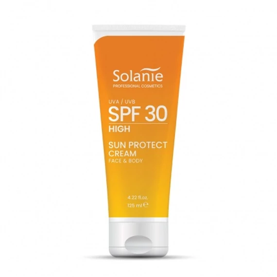 Solanie napozó krém arcra és testre SPF 30, 125 ml