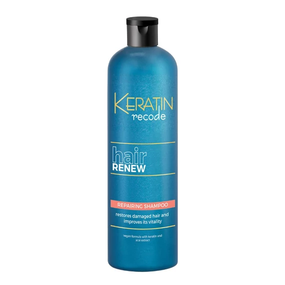 Subrina Keratin Recode Hair Renew helyreállító sampon, 400 ml