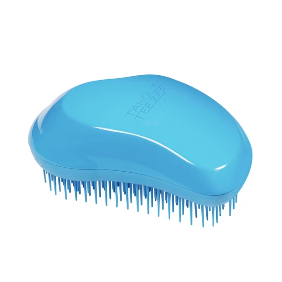 Tangle Teezer Thick &amp; Curly gubanctalanító hajkefe sűrű göndör hajhoz, Azure Blue