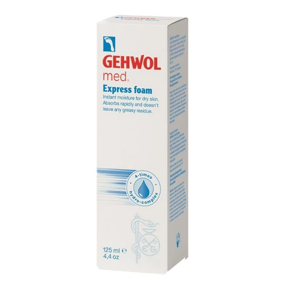 Gehwol Med Express hidratáló hab, 125 ml