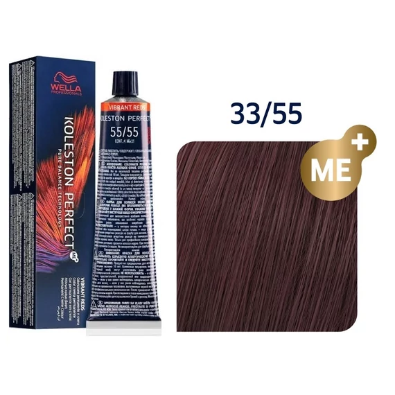 Wella Professional Koleston Perfect Me+ krémhajfesték, 33/55