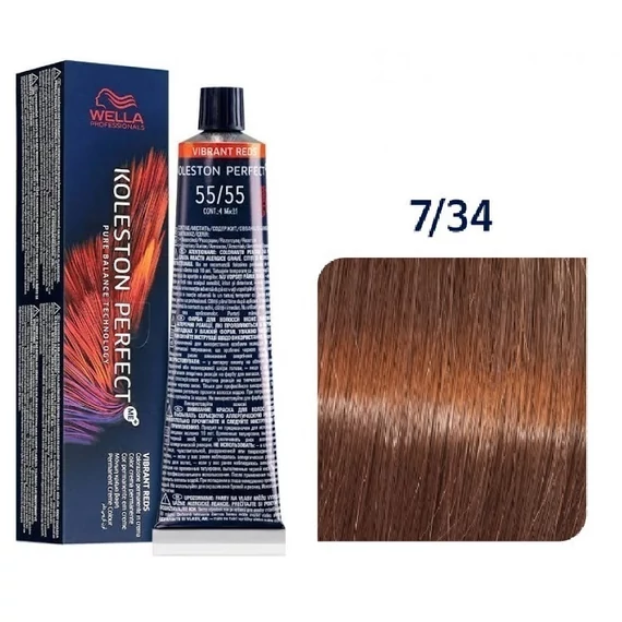 Wella Professional Koleston Perfect Me+ krémhajfesték, 7/34