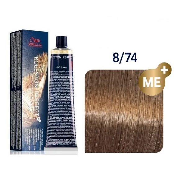 Wella Professional Koleston Perfect Me+ krémhajfesték, 8/74