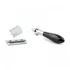Kép 2/2 - Edwin Jagger Closed Comb Chatsworth Plaza borotva Ebony/Chrome
