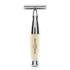 Kép 1/4 - Edwin Jagger R367CRSR Ivory/Chrome biztonsági borotva